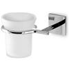 Bottiglioni Porta bicchiere da bagno da incollo linea desire in ottone cromato - accessori bagno
