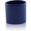 Bottiglioni Catalogo Generale Bicchiere da appoggio ovale in ceramica - accessori bagno, colore blu