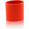 Bottiglioni Catalogo Generale Bicchiere da appoggio ovale in ceramica - accessori bagno, colore arancione