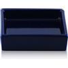 Bottiglioni Catalogo Generale Porta sapone da appoggio quadrato in ceramica - accessori bagno, colore blu