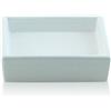 Bottiglioni Catalogo Generale Porta sapone da appoggio quadrato in ceramica - accessori bagno, colore bianco