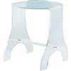 Bottiglioni Catalogo Generale Sgabello da bagno in plexiglas - complementi bagno