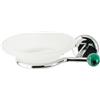 Bottiglioni Catalogo Generale Porta sapone da bagno linea elite in ottone cromato e finali in vetro colorato - accessori bagno, colore finali vetro rosa trasparente