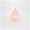 Bottiglioni Outlet Bagno Outlet bagno - porta oggetti vetro - accessori bagno - oggettistica bagno, colore oggettistica bagno oggettistica bagno vetro rosa satinato