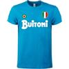 Rebirth20 Buitoni T-Shirt Primo Scudetto Napoli 1987/88 ricordo Vintage Taglia S