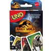 Mattel Games - UNO Jurassic World Dominion, Gioco di Carte per Bambini 7+ Anni, GXD72
