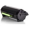 Lexmark Toner Rigenerato per Lexmark MS 510 MS 610 50F2U00 Nero Pagine 20.000