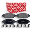 FEBI BILSTEIN Kit pastiglie freno, Freno a disco 16974 | Compatibile con: OPEL KARL