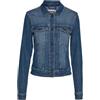 NOISY MAY Debra Denim Jacket Donna Giubbetto di jeans blu M