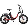 Jeep Phoenix E-bike Off Road, Foldable, Motore 250W, Freni Idraulici, Batteria 374W, Cambio Shimano 7 Rapporti, Schermo LCD
