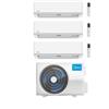 Midea Climatizzatore Trial Split serie Elegance 9+9+9 con M5OE-42HFN8-Q Inverter R 32 Wi-Fi optional Classe A++ ,