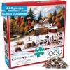 Buffalo Games - Charles Wysocki - Vermont Maple Tree Tappers - Puzzle da 1000 pezzi per adulti - Puzzle impegnativo perfetto per serate di gioco - Dimensioni finite 26,75 x 19,75