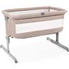 Chicco Culla Next2Me Sand con Materasso, Spondina Abbattibile, 6 Altezze con Borsa Viaggio