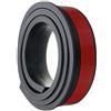 KIMISS 2 Pezzi L150cm, Protezione per Passaruota in Gomma Nera per Auto W3.8cm Modanature per Parafanghi Universali Modanature Anti Collisione