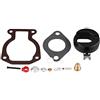 Akozon 13pcs Carburatore Riparazione Carb Rebuild Kit per Evinrude 4-15HP 398453 Kit di Riparazione Auto