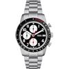 Fossil Sport Tourer orologio da uomo, movimento cronografo, bracciale in acciaio o cinturino in pelle, Nero