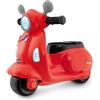 Does not apply Vespa per Bambini Primavera Rossa, Moto Giocattolo Cavalcabile Con Pannello Elet