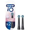 PROCTER & GAMBLE SRL Gentle Care Testina di Ricambio Nero Oral-B iO 2 Pezzi