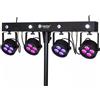 COLORKEY PARTY BAR MOBILE 150 set par a batteria litio 6 ore autonomia eventi DJ
