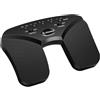 Donner Wireless Page Turner Pedal, pedale ricaricabile per girapagina musicale per tablet e telefono, nero