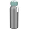 Mepal - Borraccia Ermetica Flip-up Campus - Borracce Ermetiche per Bambini - Borraccia in Acciaio Inox - 4 Ore di Calore e 12 Ore di Freschezza - Senza BPA - 350 ml - Cool mint