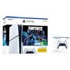 SONY Playstation 5 SLIM Chassis D - Cobalt Star di fortnite bundle + Dualsense Bianco in Omaggio