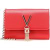 Valentino by Mario Valentino Divina, Pochette Donna, Rosso, 4x11.5x17 Centimeters (B x H x T)