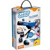 Liscianigiochi Lisciani - WOOZLE GOOZLE Telescopio per bambini a partire dai 7 anni - Astronomia Giocattolo educativo con Zoom x20x30x40 - Osservazione della natura e delle stelle - Con treppiede da tavolo e manuale
