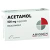 Abiogen Pharma ACETAMOL*10SUPP 500MG