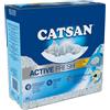 Catsan Lettiera agglomerante con carbone attivo Catsan Active Fresh - 8 litri (7,7 Kg) - Lettiera agglomerante - 1° ORDINE? scegli lo sconto BZR5 / BZR20 + 200 punti fedeltà
