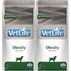 FARMINA Vet Life Dog Obesity 2 x 12kg