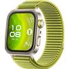 HUAWEI WATCH FIT 4 Pro / Vetro zaffiro / Cassa in titanio e cinturino verde / Fino a 10 giorni di autonomia e compatibile con iOS e Android