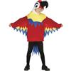 FIESTAS GUIRCA | Costume di Pappagallo Bambini (3-4 Anni) - Cappuccio, Coda e Costume - Costumi di Animali per Halloween, Carnevale e Feste in Maschera - Ideale per Bambini - Multicolore