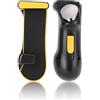 Lazmin112 Gamepad a scatto continuo per tablet PC, attrezzatura operativa a quattro dita a protezione completa, controller telescopico a joystick per sistema Android/sistema IOS(giallo)
