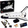 LEGO Icons NASA Space Shuttle Discovery, Set Fai da Te per Adulti da Collezione, Modellino da Costruire con Telescopio Hubble e Braccio Robotico 10283
