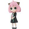 Banpresto Spy X Family-Anya Forger vers.A-Q Posket 13cm, Black, One Size