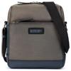 Pikolinos per uomo. [MHA-189C1] Borsa a tracolla combinata in pelle grigio scuro Palomares, Casual
