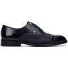 Martinelli per uomo. [1691-2859T] Scarpe in pelle con lacci blu navy Arlington, Basso, Stringhe, Casual