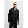 BOSS per uomo. [50506152] Felpa Skaz nera, Nero, Casual, Cotone, Manica lunga