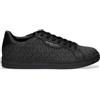 Michael Kors per uomo. 42T5KEFS1D Sneaker nera Keating [3249456], Nero, Basso, Stringhe, Casual, Sostenibile, Poliestere riciclato