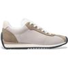 Michael Kors per uomo. 43T5RHFS1S Sneakers Rhodes Trainer in pelle beige [3249469], Basso, Stringhe, Casual