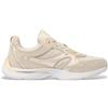 Michael Kors per uomo. 43T5RLFS3L Sneakers Riley Trainer in pelle beige [3249473], Oro, Basso, Stringhe, Casual