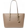 Michael Kors per donna. 30T5GQNT9L Borsa tote Quinn grande in pelle martellata beige, Casual