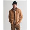Gant per uomo. [7006433] Giacca pratica in cotone marrone, Casual