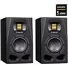 ADAM AUDIO A4V - Coppia di monitor studio da 4" 130 watt 3 ingressi per studio