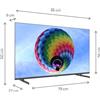 Thomson 43QG4S14 Smart TV 43" Display QLED 4K Ultra HD HDR10 Google Tv