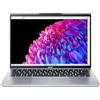 Acer Notebook Acer SWIFT GO 14 SFG14-73-73TU Intel Core Ultra 7 155U Computer portatile 35,6 cm (14") 2.8K 16 GB DDR5-SDRAM 512 SSD Wi-Fi 6E (802.11ax) Windows 11 Home Italiano Argento