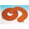 FARMAC-ZABBAN SpA cuscino antidecubito pneumatico in gomma rossa. larghezza della ciambella 45cm