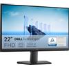 Dell 22 Monitor - SE2225HM, Full HD (1920x1080), 100Hz, VA, 5ms, VESA (100x100mm), HDMI, VGA, 3 Anni di Garanzia, Nero