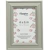 Hampton Frames | Cornice portafoto PALOMA 10x15 cm, verde salvia, legno invecchiato | Vetro, montaggio a parete o da tavolo | Decorazione per casa e ufficio